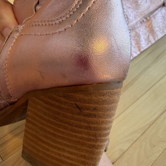 Gianni Bini Metallic pink cowgirl boots! Size 6! - Picture 8 of 8